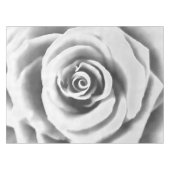 Nappe Grosse Rose blanche artistique (Devant (Horizontal))