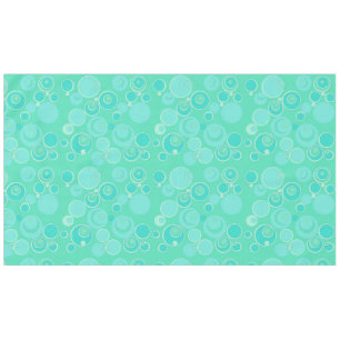 Nappe Grosses bulles dans le Merci Turquoise partout