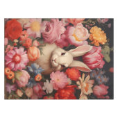 Nappe Grotte Vintage en gros fleurs (Devant (Horizontal))