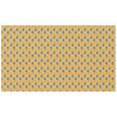 Nappe Grue Art Déco - arrière - plan jaune (Devant (Horizontal))