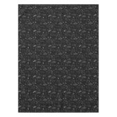 Nappe Grunge gothique noir et blanc (Devant)