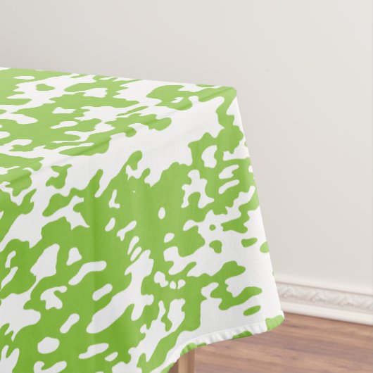 Nappe Grunge Lime Green Pattern - Summer Abstract Decor (In Situ)