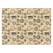 Nappe Grunge Rustic Steampunk Horloge (14) (Devant (Horizontal))