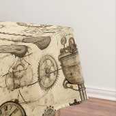 Nappe Grunge Rustic Steampunk Horloge (14) (In Situ)
