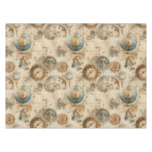 Nappe Grunge Rustic Steampunk Horloge (7) (Devant (Horizontal))