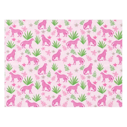 Nappe Guépard Rose Prépa (Devant (Horizontal))