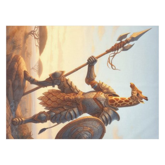 Nappe Guerrier de girafe (Devant (Horizontal))