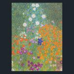 Nappe Gustav Klimt - Jardin des fleurs<br><div class="desc">Jardin aux fleurs - Gustav Klimt en 1905-1907</div>