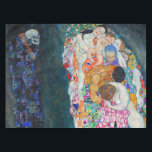 Nappe Gustav Klimt - Mort et vie<br><div class="desc">Décès et vie - Gustav Klimt, Huile sur toile, 1910-1915</div>