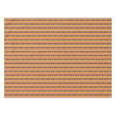 Nappe Halloween à la nappe, Araignée (Devant (Horizontal))