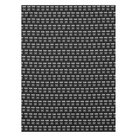 Nappe Halloween à la nappe, crâne (Devant)