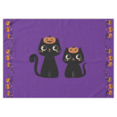 Nappe Halloween/Automne/Automne/citrouille/chat (Devant (Horizontal))