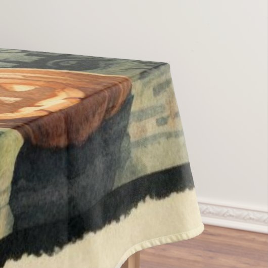 Nappe Halloween/Automne/Automne/citrouille/chat (In Situ)