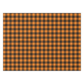 Nappe Halloween Black Orange En vichy Check Motif (Devant (Horizontal))
