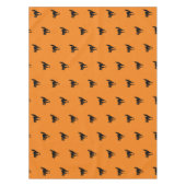 Nappe Halloween chat noir noir orange mignon motif (Devant)