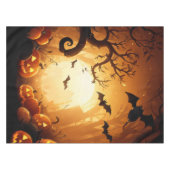 Nappe Halloween/chauve-souris/Citrouille/automne (Devant (Horizontal))