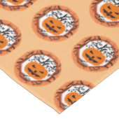 Nappe Halloween Citrouille Effrayante Décoration M (Angle)