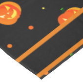 Nappe Halloween Citrouilles de peur Jack-o'-Lantern Moti (Angle)