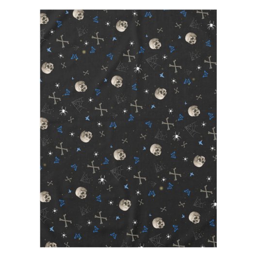 Nappe Halloween crâne Motif sans marque (Devant)