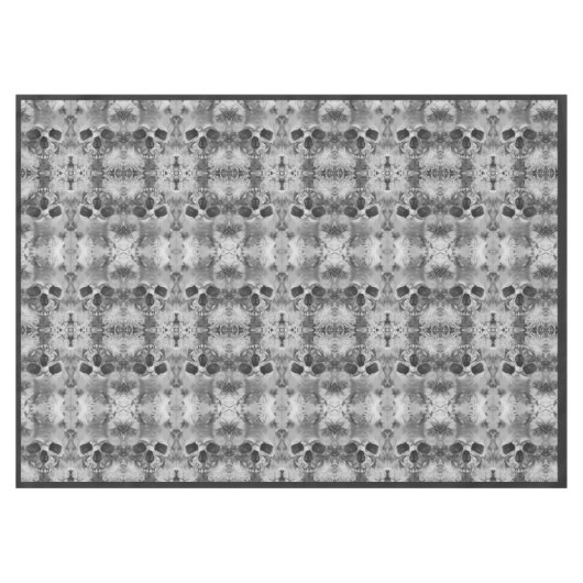 Nappe Halloween des crânes (Devant (Horizontal))