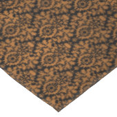 Nappe Halloween Distressed Victorian Orange Black Damask (Angle)