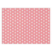 Nappe Halloween Fille Fantôme Motif Anniversaire rose (Devant (Horizontal))