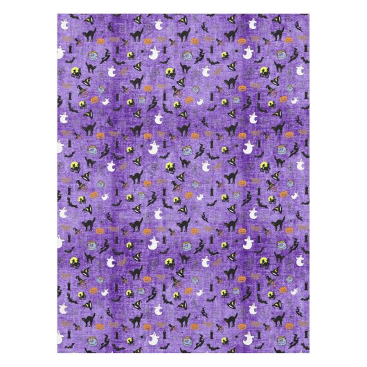 Nappe Halloween Iconique Motif Purple Random (Devant)