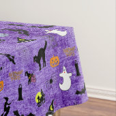 Nappe Halloween Iconique Motif Purple Random (In Situ)