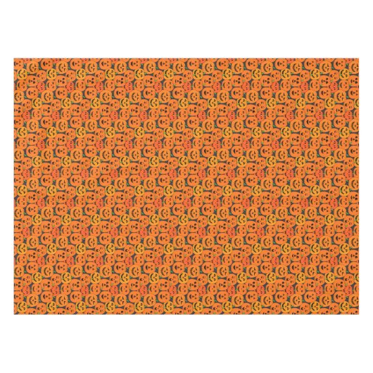 Nappe Halloween Jack-o'lanterne Citrouilles (Devant (Horizontal))