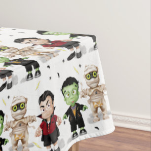 Nappe Halloween Monsters Fête des enfants