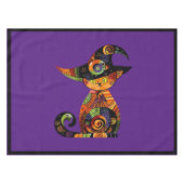 Nappe Halloween/mystique/chat/chute (Devant (Horizontal))