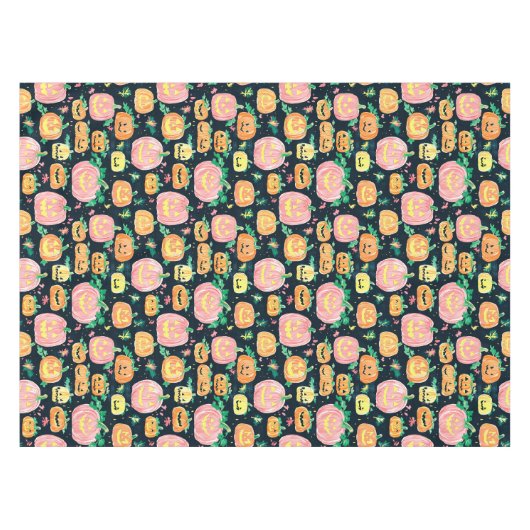 Nappe Halloween Preppy Jack-O’-Lantern (Devant (Horizontal))
