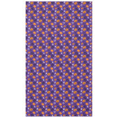 Nappe Halloween pumpkins ghosts bats fun purple pattern (Devant)