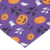 Nappe Halloween pumpkins ghosts bats fun purple pattern (Angle)