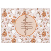 NAPPE HALLOWEEN RETRO CITROUILLES SUPER ET GHOSTS (Devant (Horizontal))