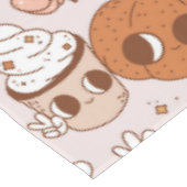 NAPPE HALLOWEEN RETRO CITROUILLES SUPER ET GHOSTS (Angle)