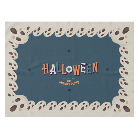 Nappe Halloween sombre - (Devant (Horizontal))