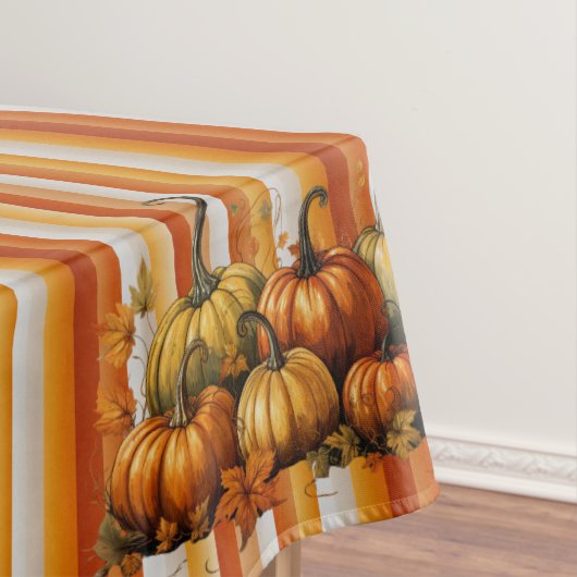 Nappe Halloween Thanksgiving citrouille Automne No5 (In Situ)