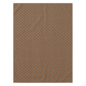 Nappe Halloween Victorian Damask Black Orange (Devant)