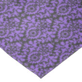 Nappe Halloween Victorian Purple et Black Brocade Damask (Angle)