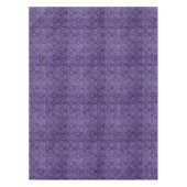 Nappe Halloween Victorian Purple et Black Brocade Damask (Devant)