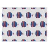 Nappe Hamburger 4 juillet Paillettes (Devant (Horizontal))