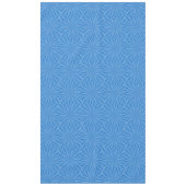 Nappe Hanoukka Blue Radial Streaks Fractal (Devant)
