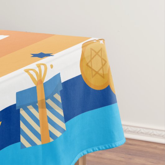 Nappe Hanoukka Dreidels Donuts & Stars (In Situ)