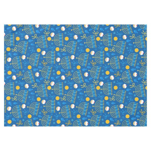 Nappe Hanoukka festive (Devant (Horizontal))