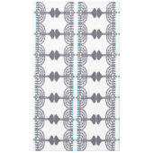 Nappe Hanoukka glam menorah hanukkiah (Devant)