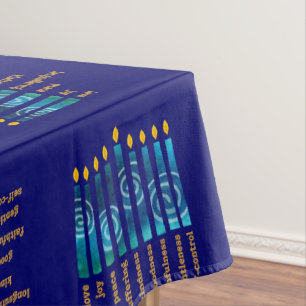 Nappe HANOUKKA Spirituel Fruit Christian