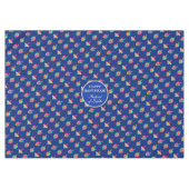 Nappe Hanukkah Festival Party dreidels blue pattern toys (Devant (Horizontal))