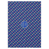 Nappe Hanukkah Festival Party dreidels blue pattern toys (Devant)