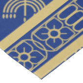 Nappe Hanukkah Festival Party Gold Menorah blue pattern (Angle)